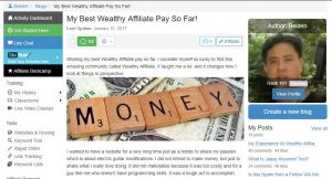 My Best Pay So far- Wealthy Affiliate