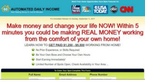 WHAT IS AUTOMATED INCOME ABOUT - A RAENA LYNN SCAM