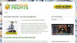 WHAT IS HOME ONLINE PROFITS CLUB ABOUT? A 2018 REVIEW HERE!