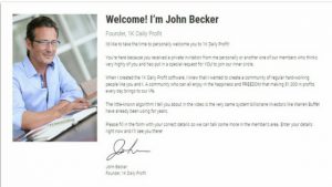 John Becker- 1K Daily Profit Founder