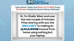 What is 30 Minute Money Methods, a $500 in 30 Minutes Scam?